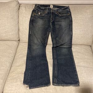 True Religion jeans. Section: Billy, Seat: 34, Size: 32.